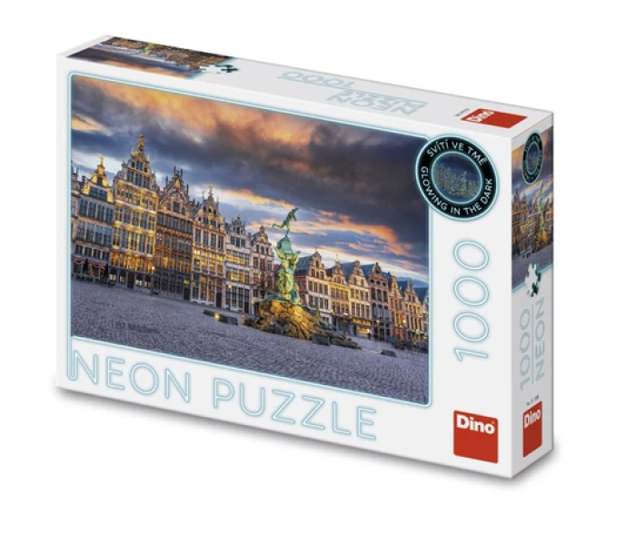Puzzle - Dino - Zmierzch nad Tower Bridge Świecąca układanka