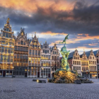 Puzzle - Dino - Zmierzch nad Tower Bridge Świecąca układanka