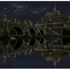 Puzzle - Dino - Zamek Anioła Świecąca układanka