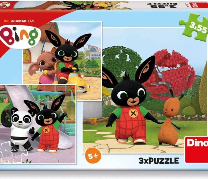 Puzzle - Dino - Bing gra