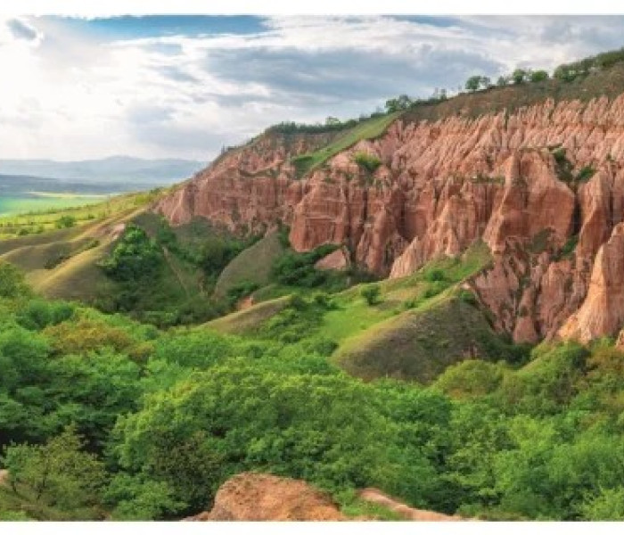 Puzzle - Dino - Czerwony Wąwóz - Puzzle Panoramiczne