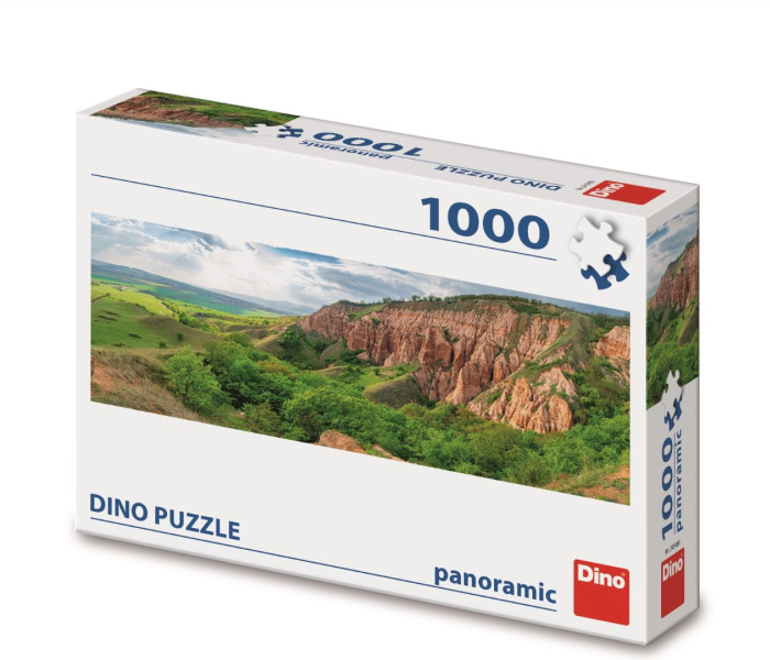 Puzzle - Dino - Czerwony Wąwóz - Puzzle Panoramiczne