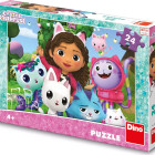 Puzzle - Dino - Gabi w ogrodzie