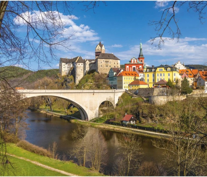 Puzzle - Dino - Zamek Loket