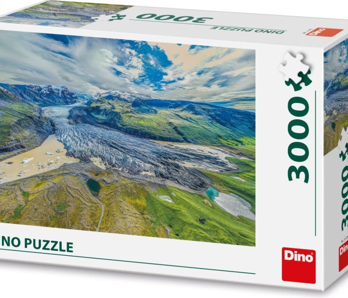 Puzzle - Dino - Lodowiec Islandzki