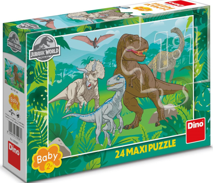 Puzzle - Dino - Świat Jurajski