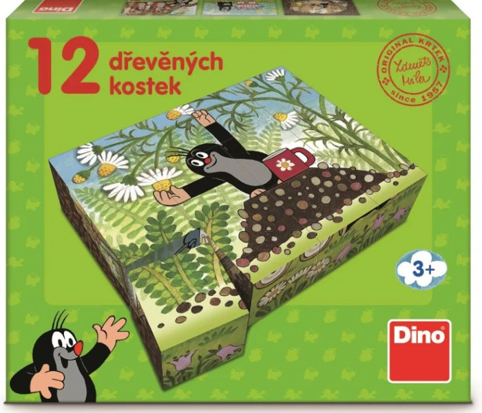 Puzzle - Dino - Kret i przyjaciele