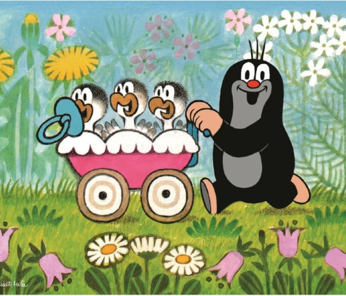 Puzzle - Dino - Kret i przyjaciele