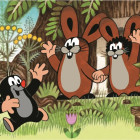 Puzzle - Dino - Kret i przyjaciele