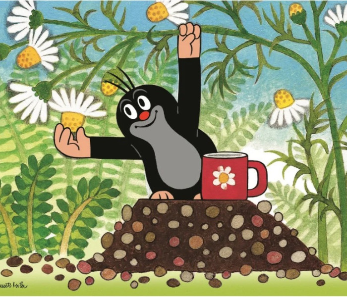 Puzzle - Dino - Kret i przyjaciele