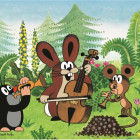 Puzzle - Dino - Kret i przyjaciele