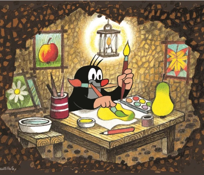 Puzzle - Dino - Kret i przyjaciele