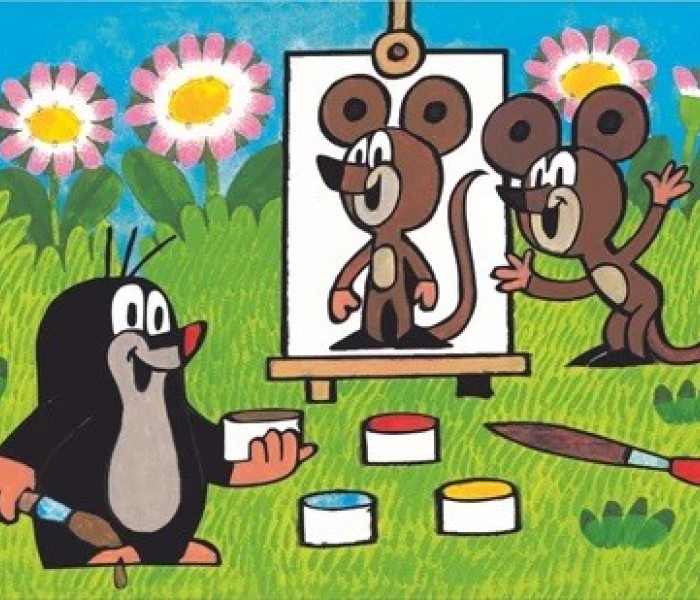 Puzzle - Dino - Kret dla malarzy