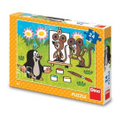 Puzzle - Dino - Kret dla malarzy