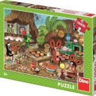 Puzzle - Dino - Kret w kuchni