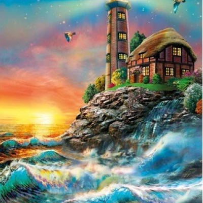 Latarnia morska Świecąca układanka