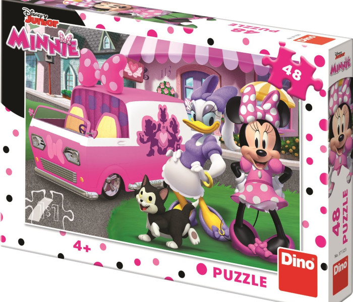 Puzzle - Dino - Minnie i Daisy