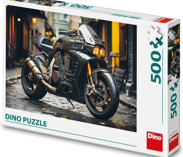 Puzzle - Dino - Motocykl