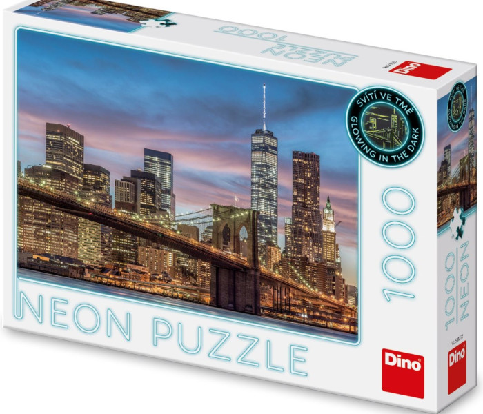Puzzle - Dino - New York Świecąca układanka