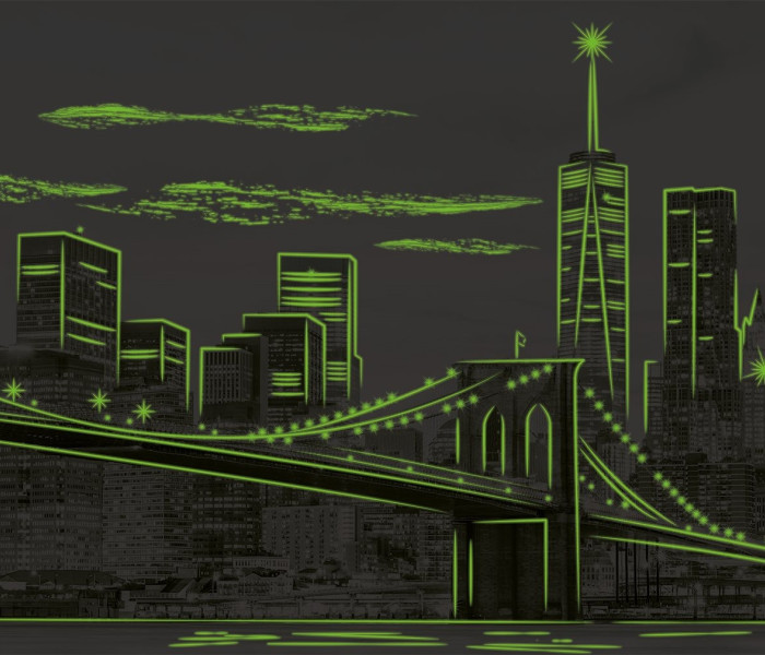 Puzzle - Dino - New York Świecąca układanka