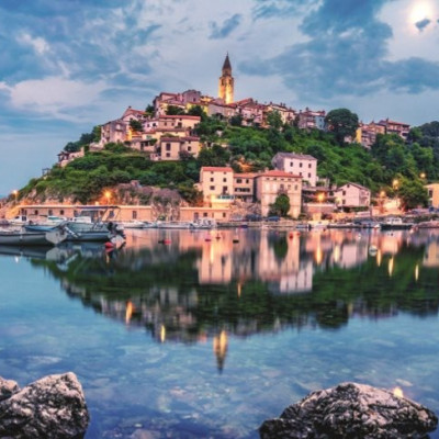 Wyspa Krk - Puzzle Panoramiczne