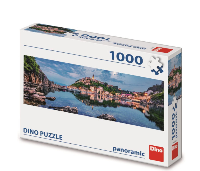 Puzzle - Dino - Wyspa Krk - Puzzle Panoramiczne