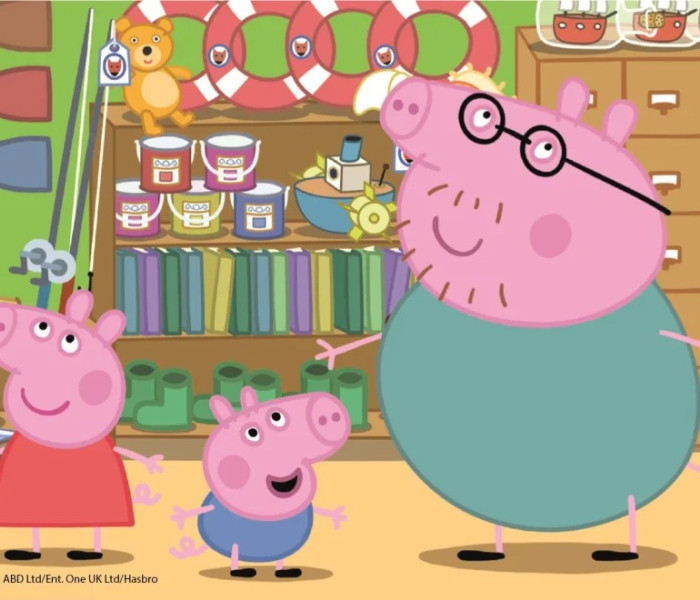Puzzle - Dino - Peppa Pig