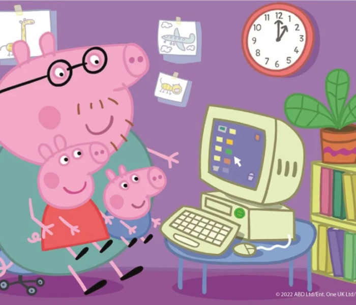 Puzzle - Dino - Peppa Pig