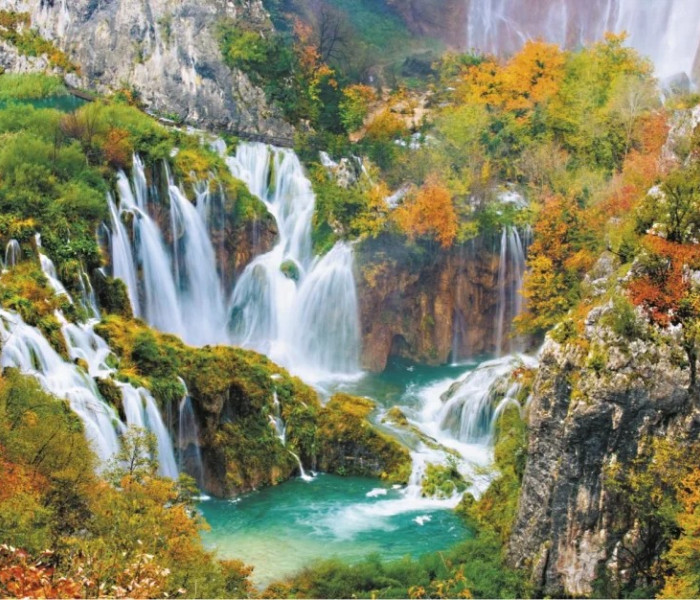 Puzzle - Dino - Jeziora Plitwickie