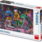 Puzzle - Dino - Potwory w podróży