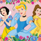 Puzzle - Dino - Kwitnące księżniczki