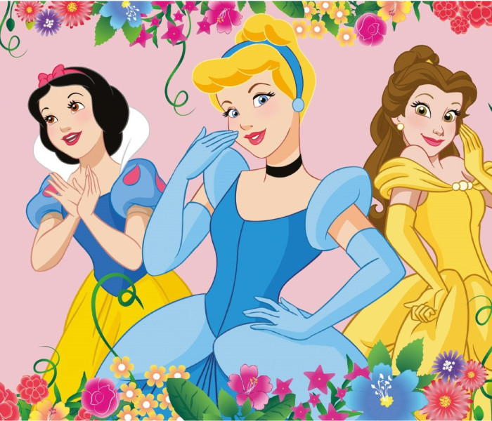 Puzzle - Dino - Kwitnące księżniczki