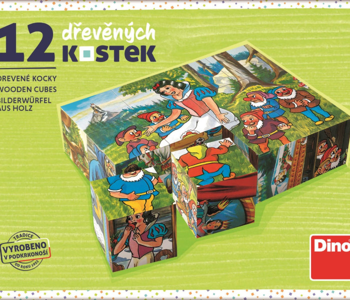 Puzzle - Dino - Królewna Śnieżka