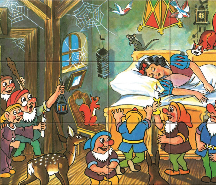 Puzzle - Dino - Królewna Śnieżka