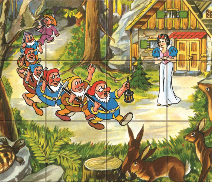 Puzzle - Dino - Królewna Śnieżka