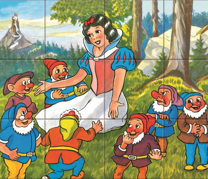 Puzzle - Dino - Królewna Śnieżka