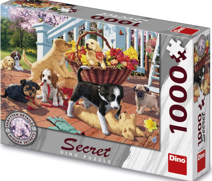 Puzzle - Dino - Szczenięta