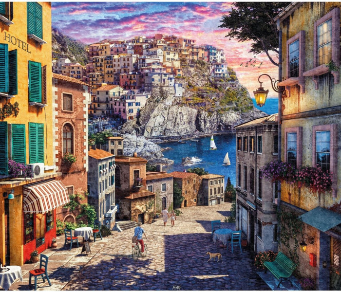 Puzzle - Dino - Wybrzeże włoskie