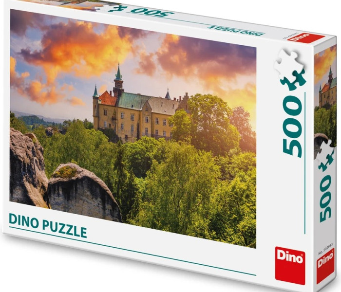 Puzzle - Dino - Zamek Surowa skała