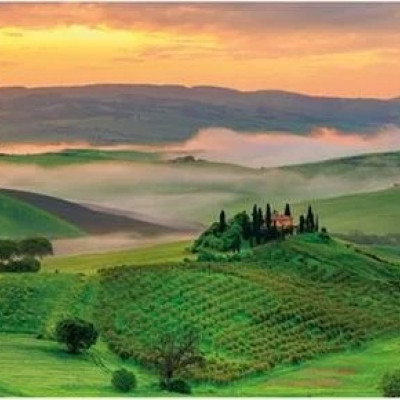 Zachód słońca - Puzzle Panoramiczne