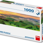Puzzle - Dino - Zachód słońca - Puzzle Panoramiczne
