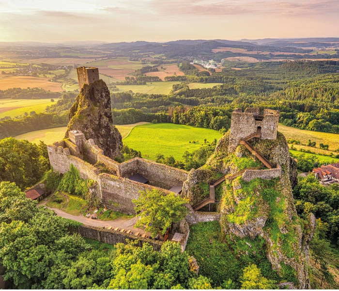 Puzzle - Dino - Ruiny zamku Trosky