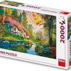 Puzzle - Dino - Dom nad rzeką