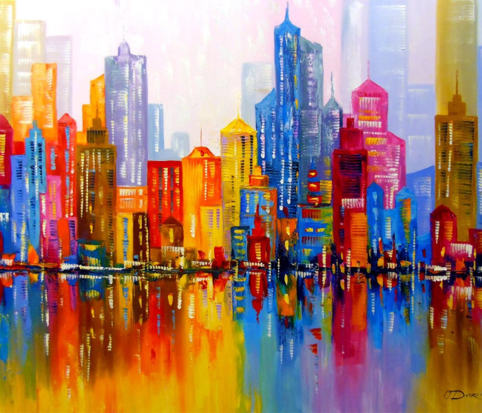 Puzzle - Enjoy - Tęczowe Miasto