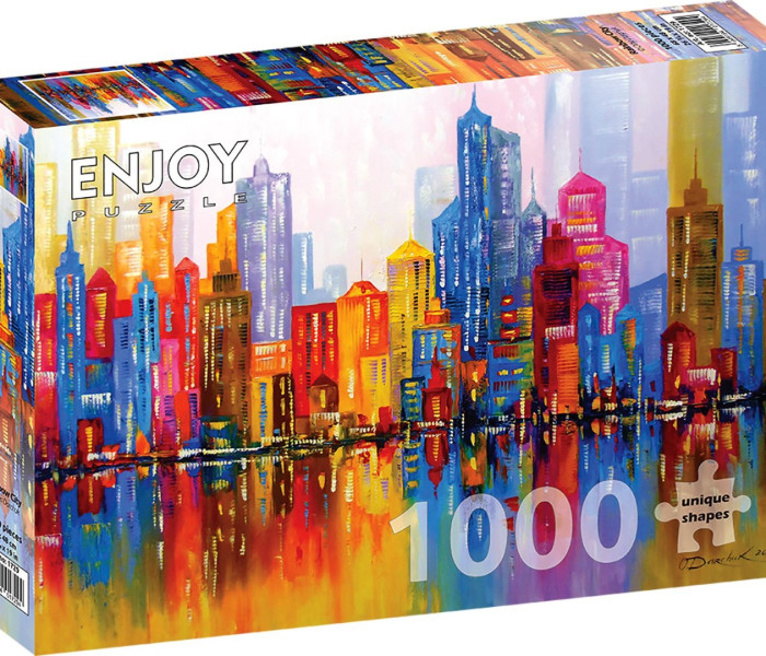 Puzzle - Enjoy - Tęczowe Miasto