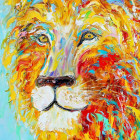 Puzzle - Enjoy - Kolorowy lew