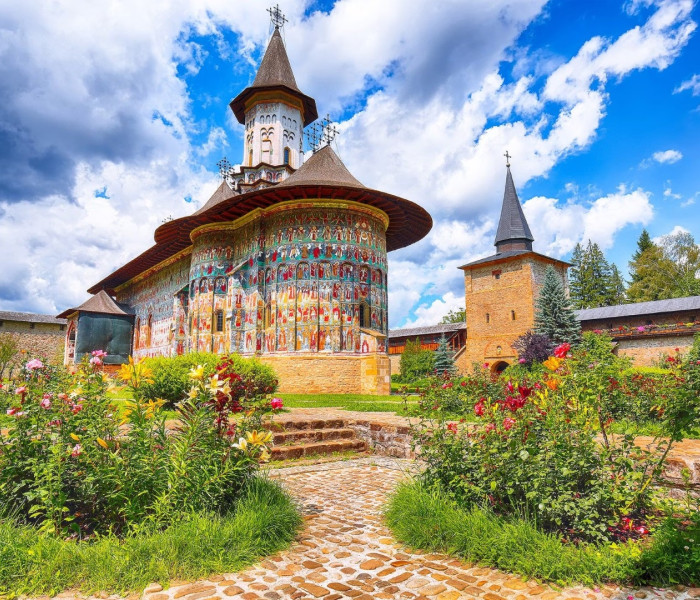 Puzzle - Enjoy - Klasztor Sucevica, Suczawa, Rumunia