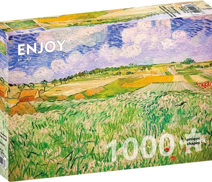 Puzzle - Enjoy - Krajobraz w Auvers