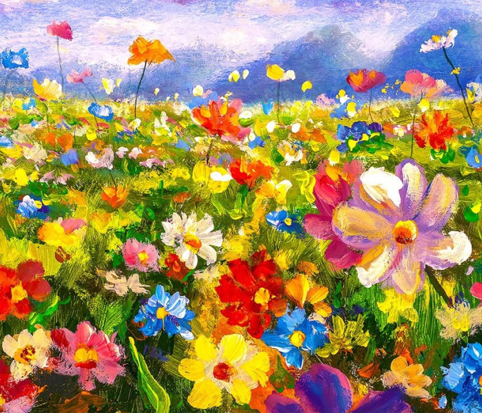 Puzzle - Enjoy - Łąka kwiatowa