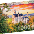 Puzzle - Enjoy - Zamek Neuschwanstein jesienią w Niemczech